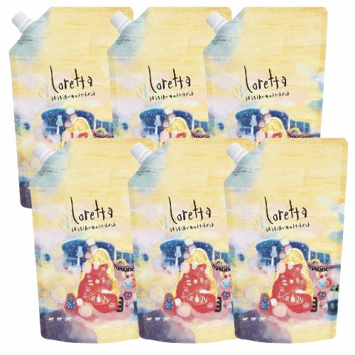 Loretta ロレッタ うるうるしたい日のトリートメント レフィル 400g×6 トリートメント、ヘアパック 最安値・価格比較