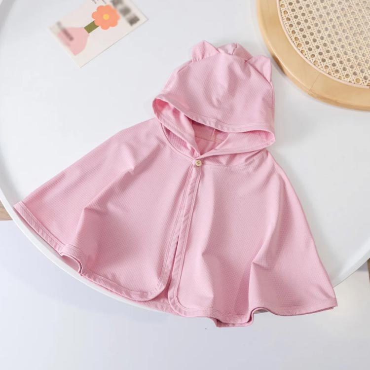 hi... baby cave 98% baby манто контакт охлаждающий Parker детская одежда пончо UV cut 0-3 лет с капюшоном .UPF50 день .. меры охлаждение 