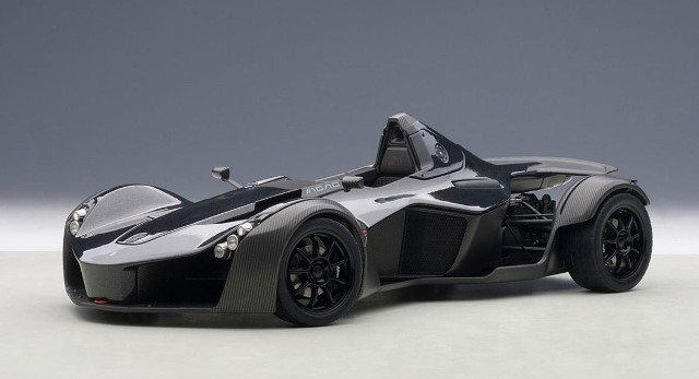 未展示品　オートアート1/18 BAC Mono メタリック・ブラック オートアート BAC モノ （メタリック・ブラック） （1/18スケール ダイ