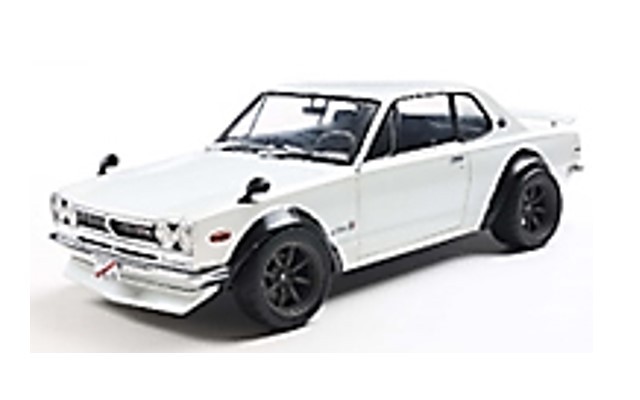 日産 スカイライン （C10） ハコスカ ソリドワークス 1970（ホワイト