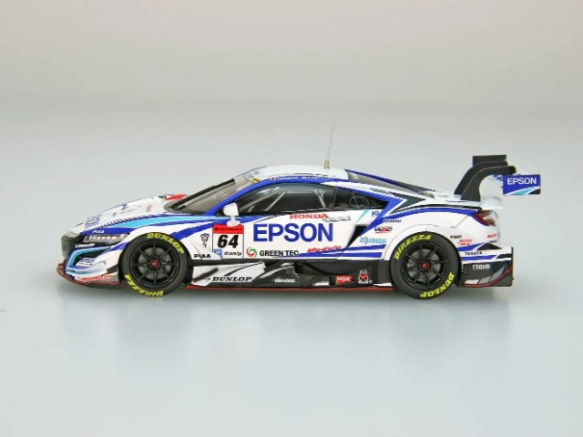 エブロ Epson Modulo NSX-GT SUPER GT GT500 2017 No.64 （1/43