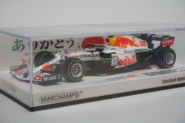 ミニチャンプス　レッドブル　RB16B ありがとう Amazon | ミニチャンプス 1/43 レッドブル レーシング ホンダ RB16B
