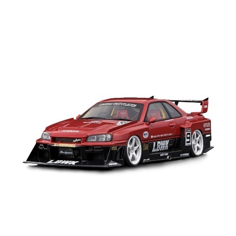 ignition model LB-ER34 Super Silhouette SKYLINE Red/Black #9 （1 
