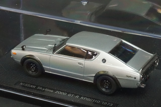 ニッサン スカイライン GT-R KPGC 110 （シルバー） （1/43スケール オールディーズ 44073）