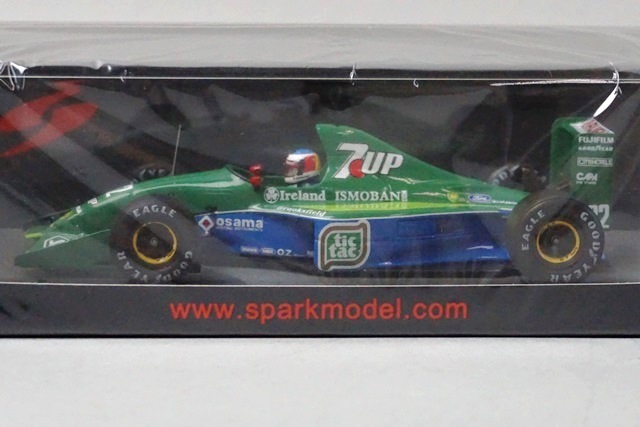 スパークモデル Jordan 191 No.32 Belgian GP 1991 Michael Schumacher