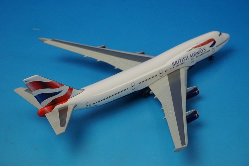 ヘルパウィングス B747-400 ブリティッシュエアウェイズ ワールドイメージカラー ユナイテッドキン（1/500スケール 512497） 航空機の商品画像