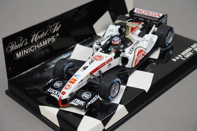 1/43 F1 ミニカー BAR 01 SUPERTEC（1999）＆ BAR HONDA 007（2005