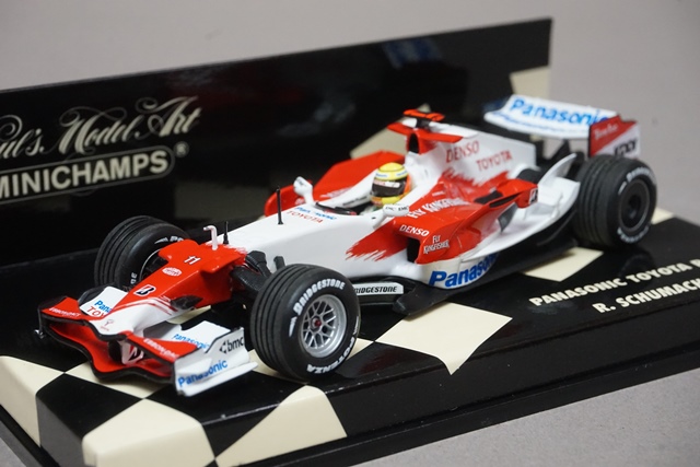パナソニック トヨタ レーシング TF107 ラルフ シューマッハ 2007 （1/43スケール MAXICHAMPS 400070011）