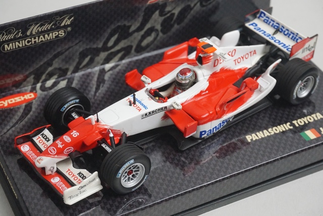 ミニチャンプス パナソニック トヨタ TF105 トゥルーリ 2005 JA （1/43