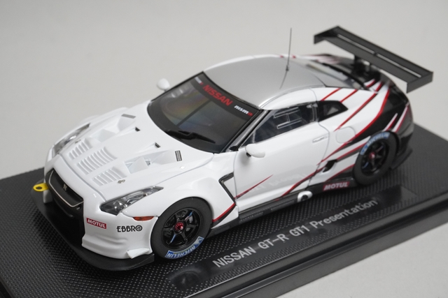 エブロ ニッサン GT-R GTプレゼンテーション （ホワイト） （1/43