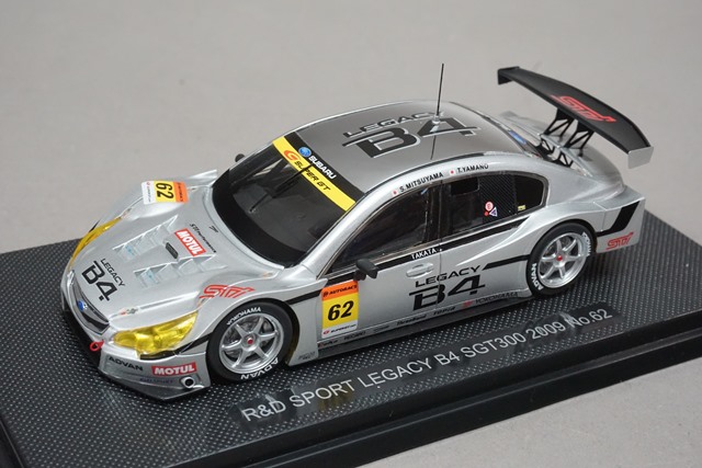 エブロ R＆D SPORT レガシィ B4 スーパーGT300 2009 #6（シルバー