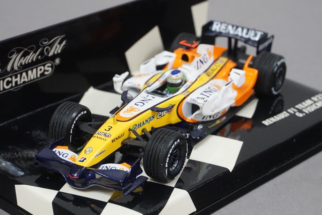 ミニチャンプス ING ルノー F1 チーム R27 ヘイキ・コバライネン 2007