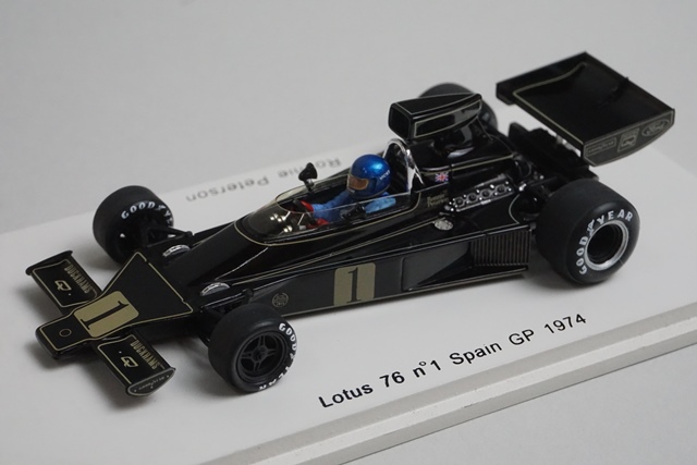 スパークモデル ロータス 76 1974年 スペインGP （No.1） （1/43スケール S1769） おもちゃのミニカーの商品画像