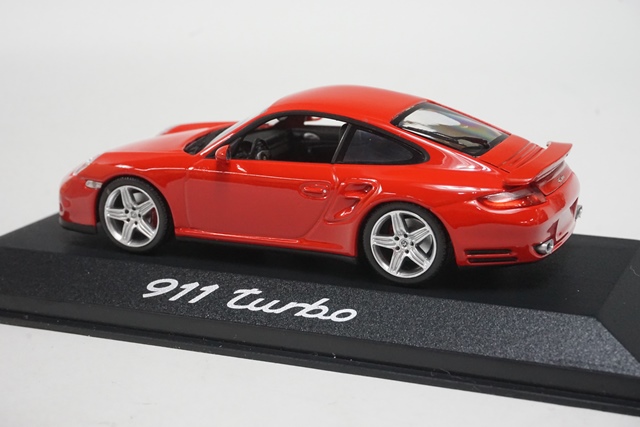 1/43 Minichamps WAP02013116 дилер специальный заказ Porsche 911 турбо красный 