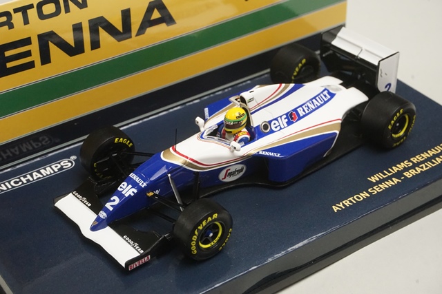 ウィリアムズ ルノー FW16 A.セナ ブラジルGP 1994 セナ・コレクション （1/43スケール MINICHAMPS 547940102）