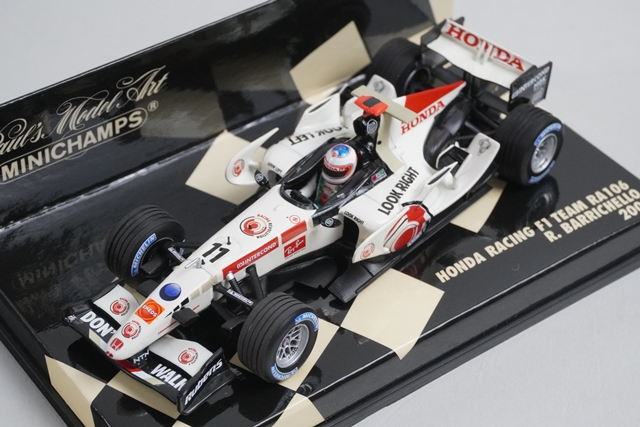 ホンダ RA106 F1 R.バリチェッロ 2006 （1/43スケール MAXICHAMPS 400060011）