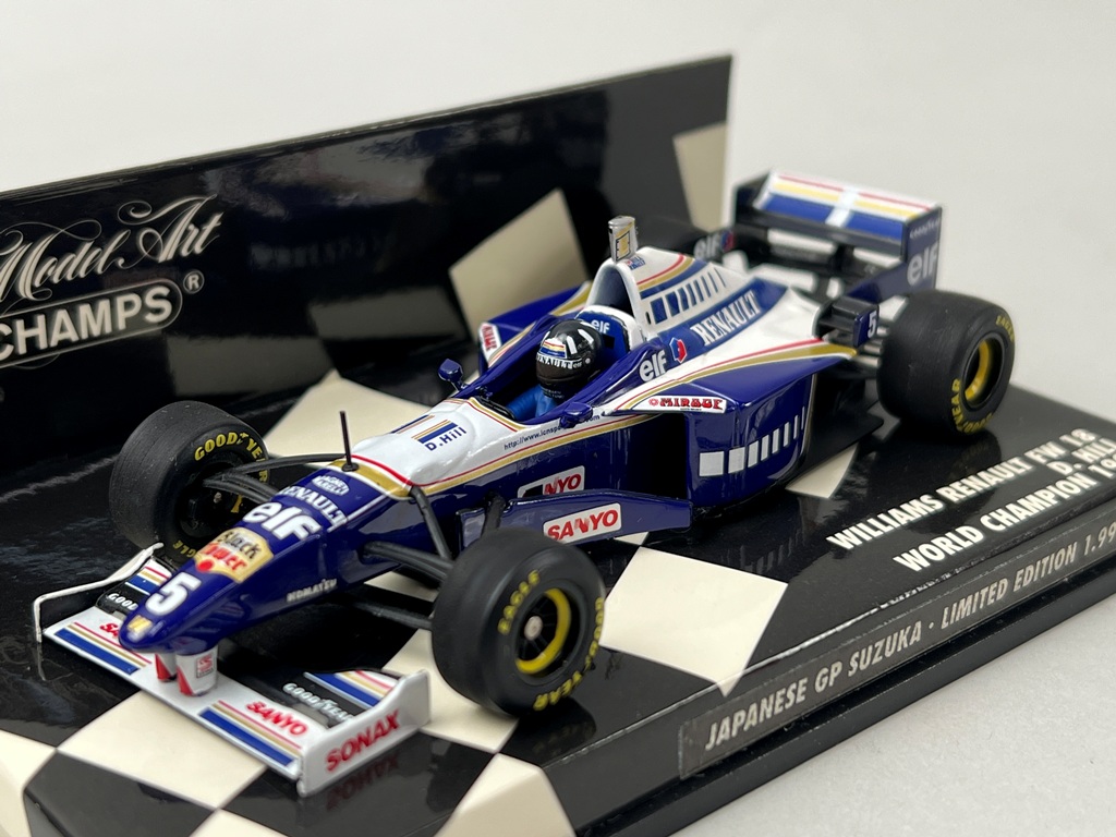 ミニチャンプス1/43 ウィリアムズ5台セット 限定】 ミニチャンプス ウィリアムズ 1/43 F1 FW14B FW15C