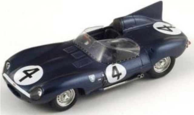 スパークモデル ジャガー D 1956年 ル・マン24時間 優勝 #4 （1/43スケール 43LM56） おもちゃのミニカーの商品画像