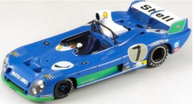 スパークモデル マトラ シムカ MS670B 74 ルマン 優勝 #7 H.Pescarolo/G.Larrou （1/18スケール 18LM74） おもちゃのミニカーの商品画像