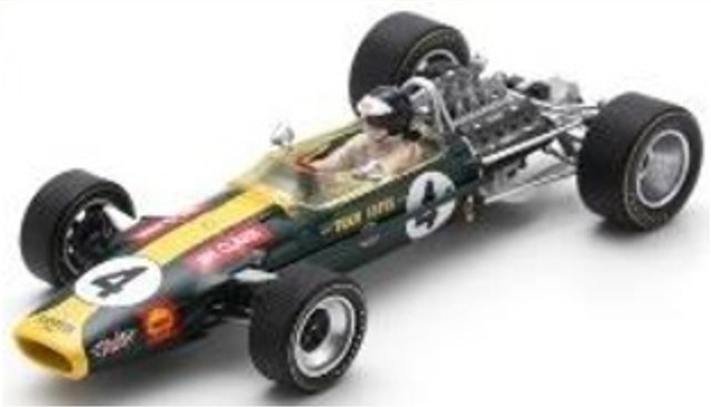 Lotus 49 No.4 Winner South African GP 1968 Jim Clark （1/43スケール GP S6363）