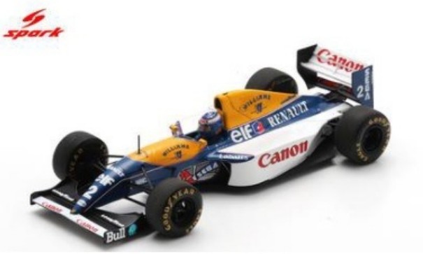 スパークモデル Williams FW15C No.2 Winner French GP 1993 Alain