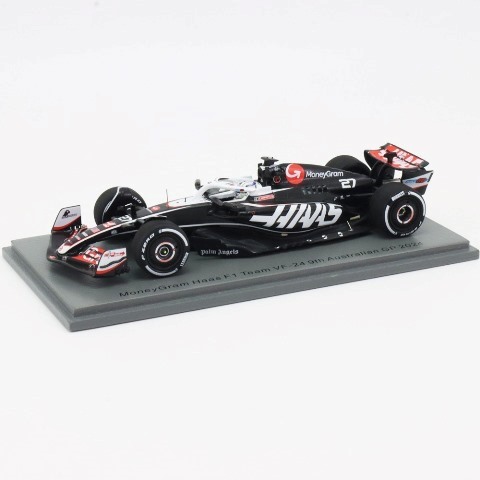 スパークモデル MoneyGram Haas F1 Team VF24 No.27 9th Australian GP