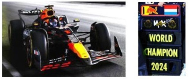 Oracle Red Bull Racing RB20 No.1 Oracle Red Bull Racing 2024 Formula One Drivers' Champion Max Verstappen （1/43スケール F1 S9547）の商品画像
