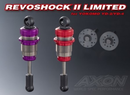 AXON REVOSHOCK II for YOKOMO YD-2/YD-4 赤 AXON REVOSHOCK II for YOKOMO YD-2/YD-4 LIMITED PURPLE DD-YS-002P