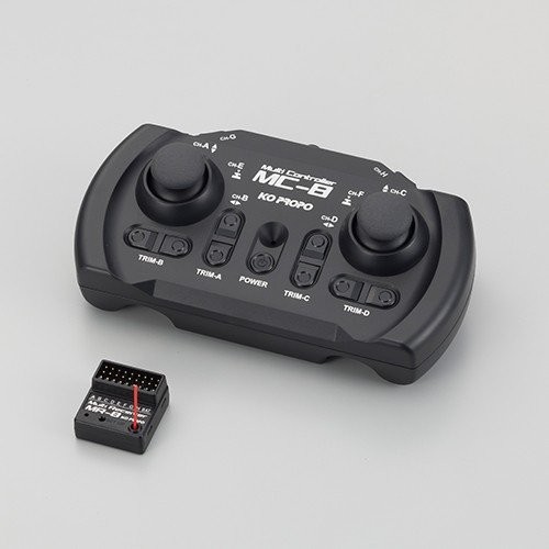 プロポ MC-8 2.4GHz MX-F 送受信機セット（MR-8付属） 10710の商品画像