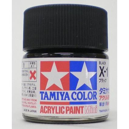 X-1 ブラック （ノンスケール アクリルミニ 81501）の商品画像