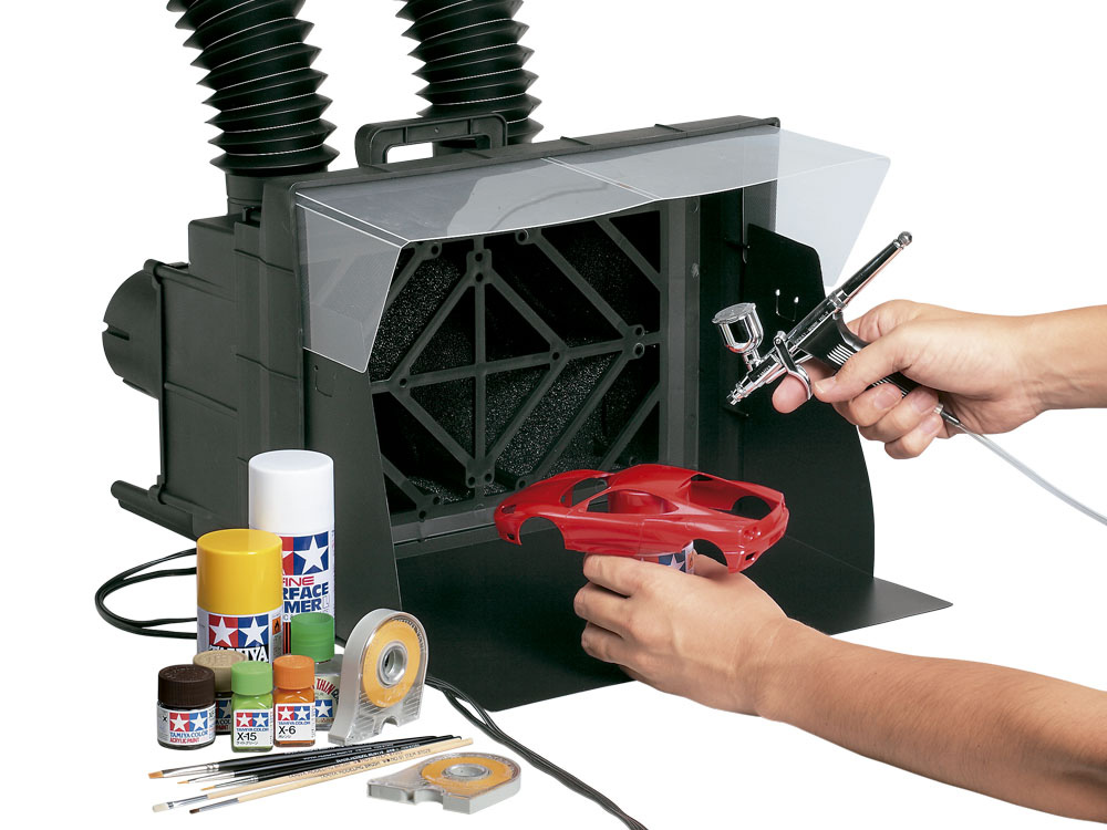 ガットワークス ネロブースmini 模型用塗装ブース NB-02 プラモデル