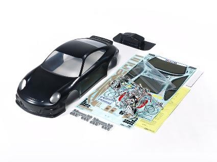 10分の１ ポルシェ ラジコンボディ 当店オリジナル塗装済みボディ タミヤ 1/10 ポルシェ 911 カレラ