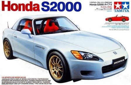 タミヤ ホンダ S2000 タイプV（1/24スケール スポーツカーシリーズ No