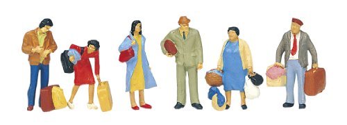 カトー KATO HOゲージ用人形 旅行者2 6-507 HOゲージ用レイアウト用品の商品画像