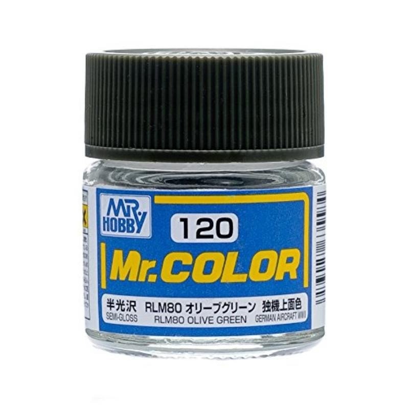 GSIクレオス C120 RML80 オリーブグリーン （Mr.カラー 半光沢 63558） ラッカーの商品画像