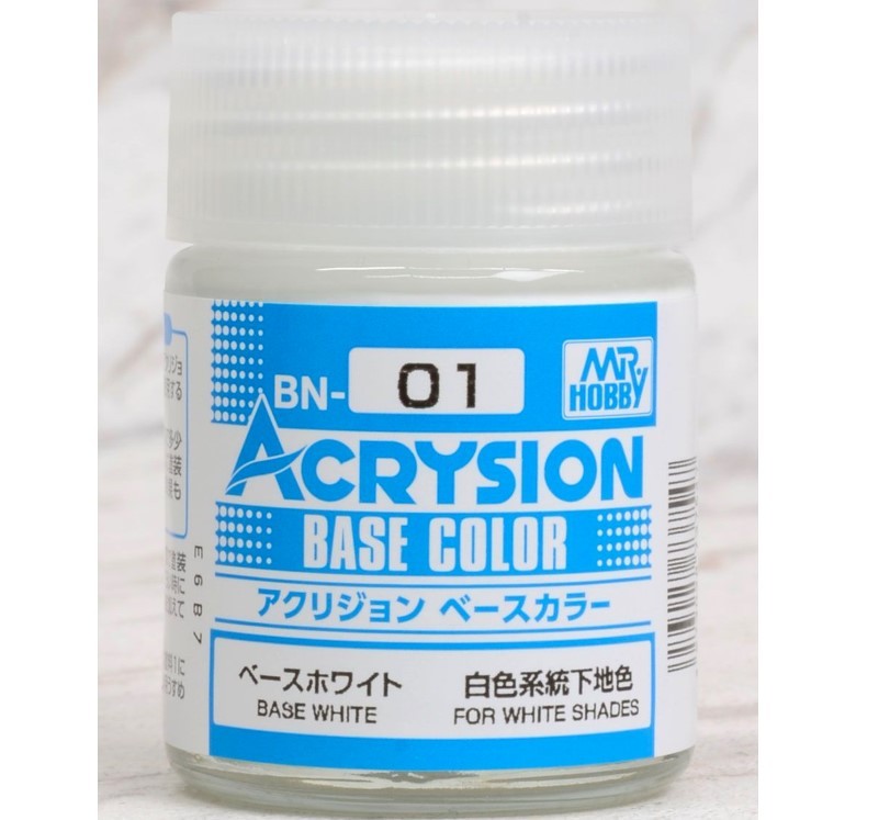 アクリジョン ベースカラー ベースホワイト （新水性カラー BN-01）の商品画像