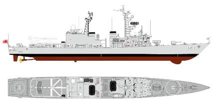 海上自衛隊 護衛艦 DD-151 あさぎり 2015 （1/700スケール スカイウェーブ J71）の商品画像