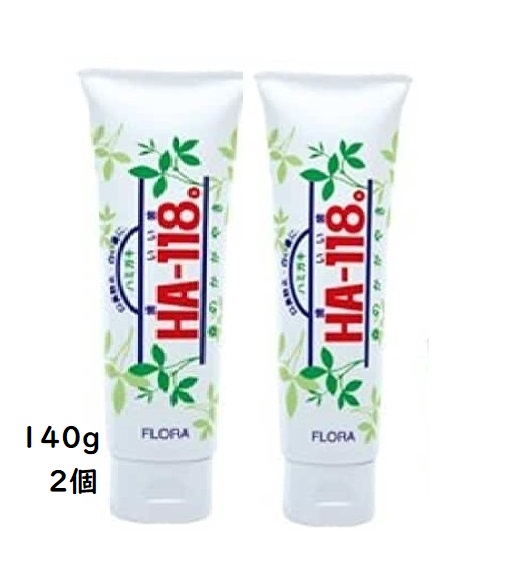 フローラ フローラ 歯磨き粉 ハミガキ HA-118 140g × 2本 歯磨き粉の商品画像