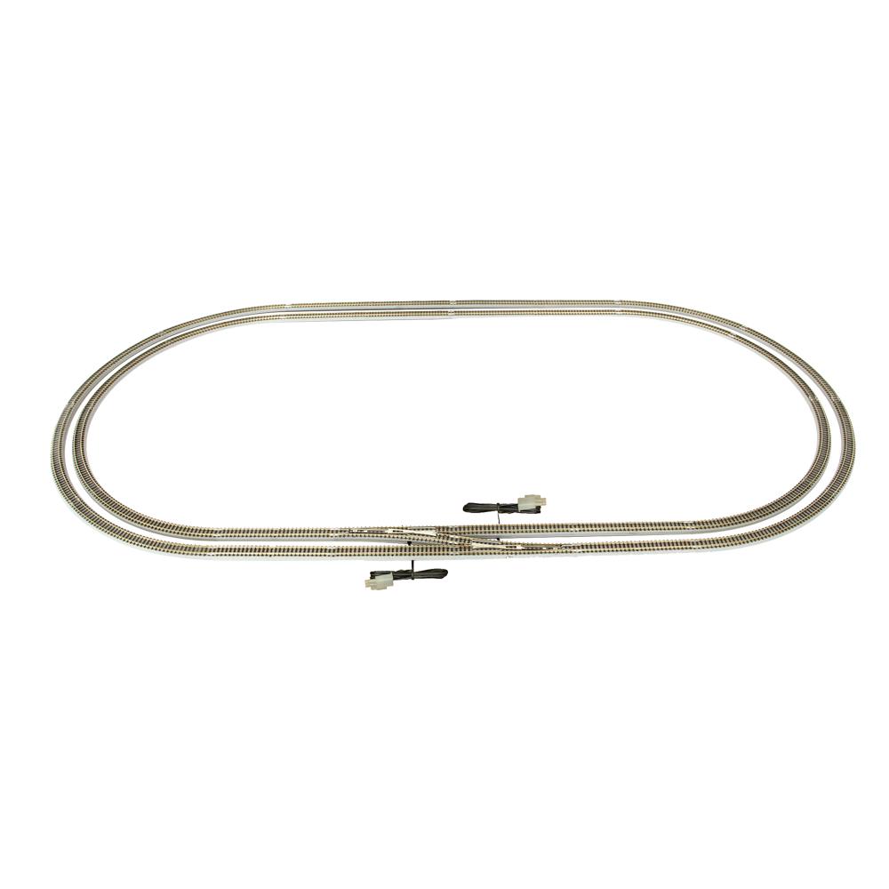 ロクハン レールセットC 複線オーバルセット R062 その他鉄道模型 - 最