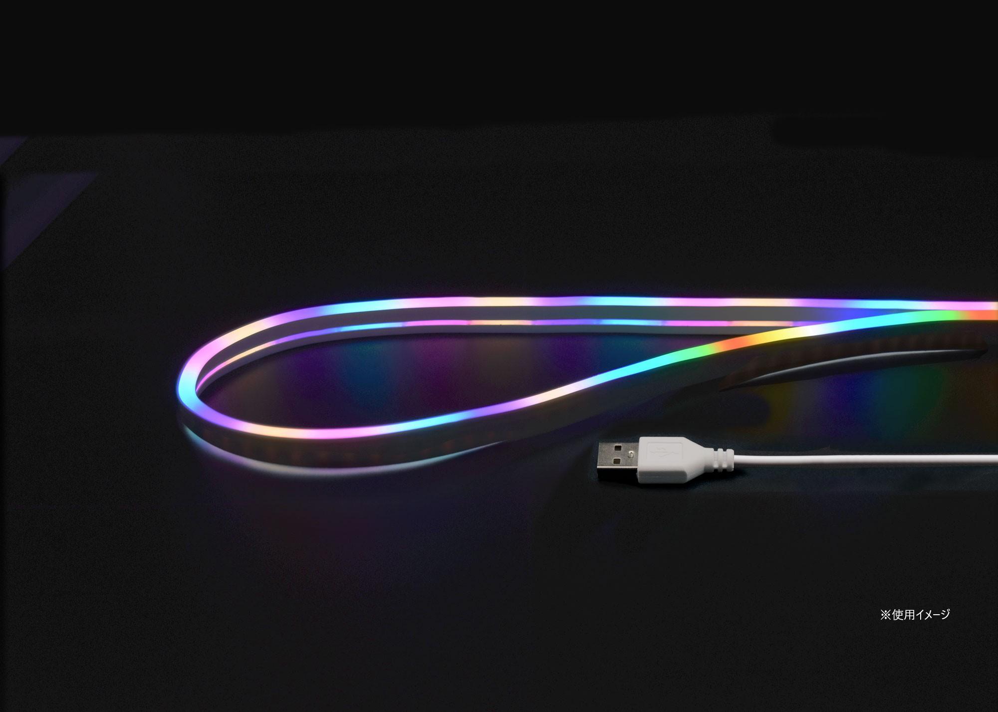 YAZAWA(ya The wa корпорация ) neon трубчатая подсветка Rainbow 1m NTL011RB