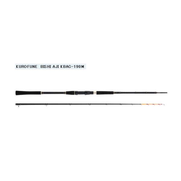 Abu Garcia KUROFUNE 黒船 Bishi aji KBAC-190M KUROFUNE 釣り 船竿