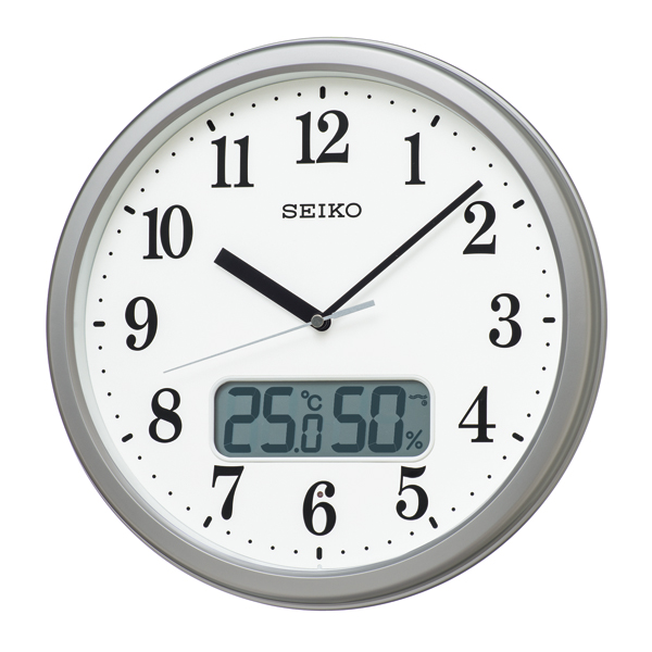 SEIKO Seiko настенные часы электро-магнитные часы температура * влажность отображать KX244S