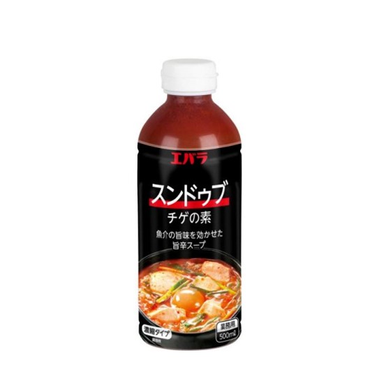 エバラ食品工業 スンドゥブチゲの素 500ml×1本の商品画像