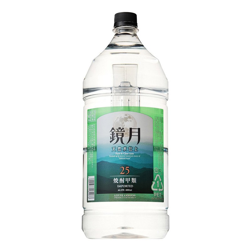 鏡月グリーン 25度 4Lペットボトル　4本 楽天市場】【送料無料】サントリー 鏡月 グリーン 25度 ペットボトル