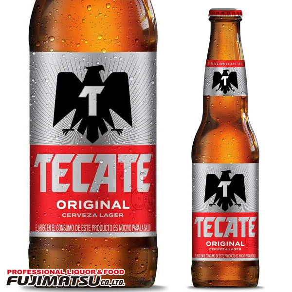 テカテ ビール 355ml 瓶 1本の商品画像