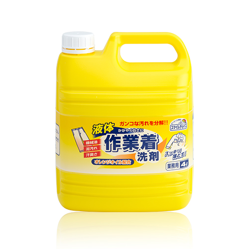 ミツエイ スマイルチョイス液体作業着洗剤大容量 オレンジの香り 4l 3個 液体洗剤 最安値 価格比較 Yahoo ショッピング 口コミ 評判からも探せる