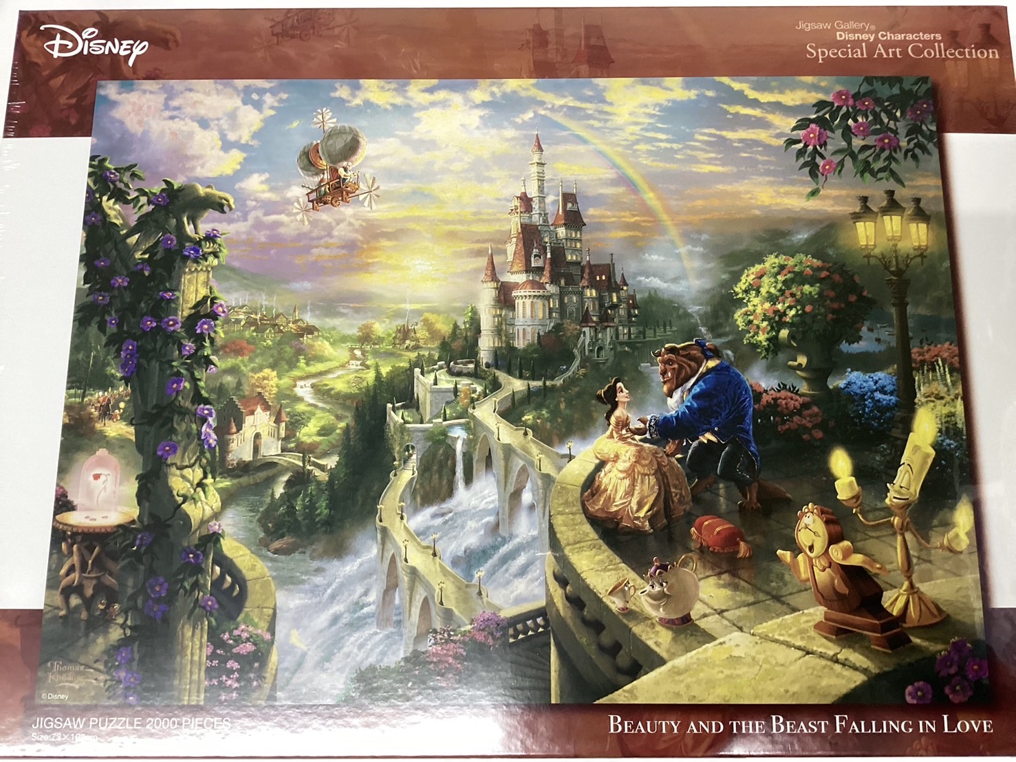 テンヨー ジグソーパズル ディズニー Beauty and the Beast Falling in