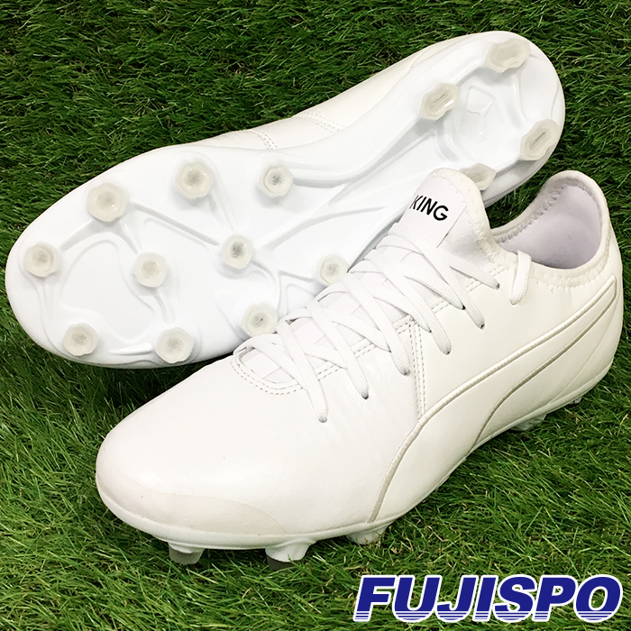 PUMA キング プロ HG プーマホワイト 105667-02 サッカースパイク - 最