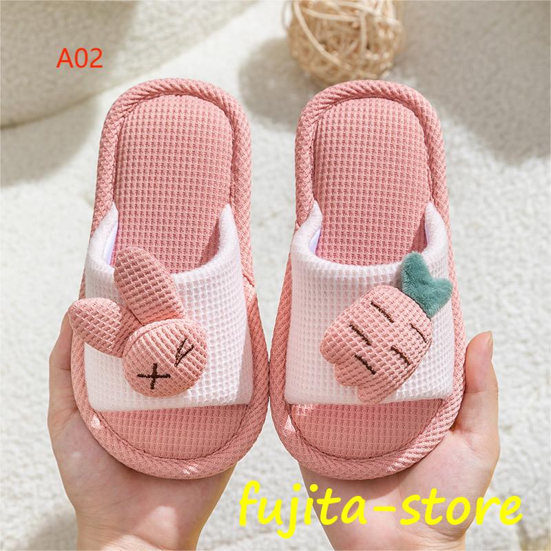  butterfly .. slippers Kids for children sandals summer autumn for interior child shoes light put on footwear ... man girl cotton flax stylish room shoes 