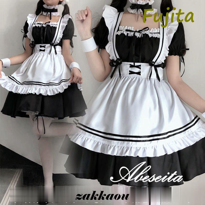  Christmas present costume made clothes meido costume fancy dress lady's dress race pretty party 